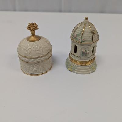 Lenox Treasures The Garden Gazebo Trinket Boxestrin