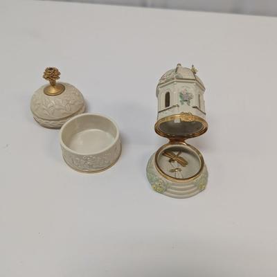 Lenox Treasures The Garden Gazebo Trinket Boxestrin