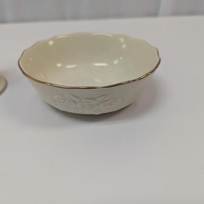 Lenox Candle Holders & Bowl
