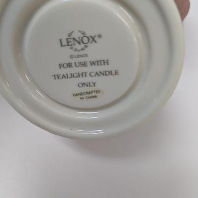 Lenox Candle Holders & Bowl