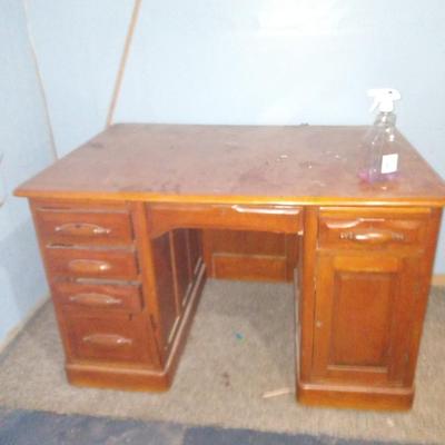 Desk and table