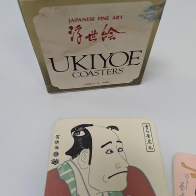 Japanese Ukiyoe Coasters