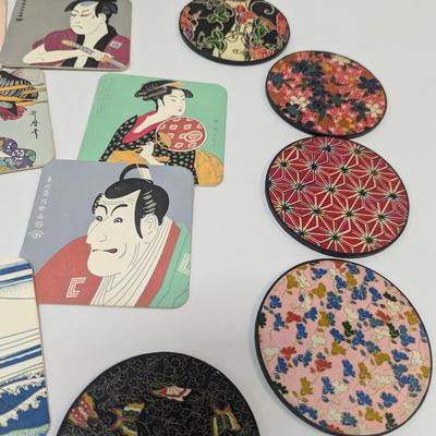 Japanese Ukiyoe Coasters