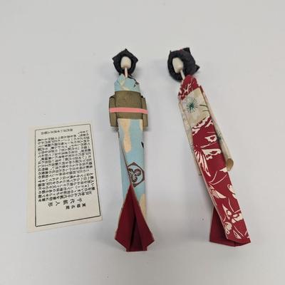 Asian Oriental Souvenir Paper Dolls