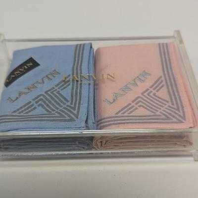 Lanvin Paris Handkerchiefs