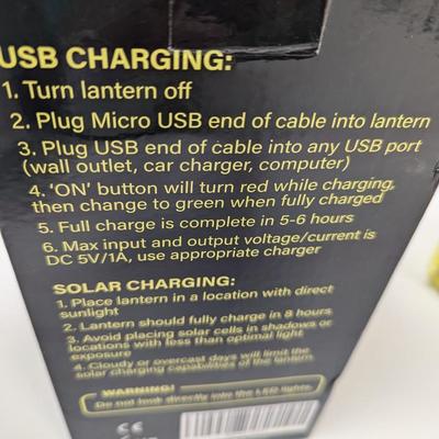 LED Lanterns - 1 Solar