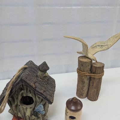 Home Decor Birdhouse Sandcastle