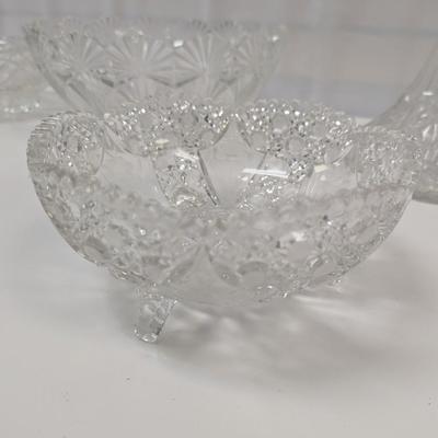 Vintage Crystal Bowls & Decanter