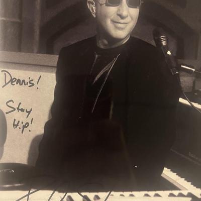 Paul Shaffer signed photo
