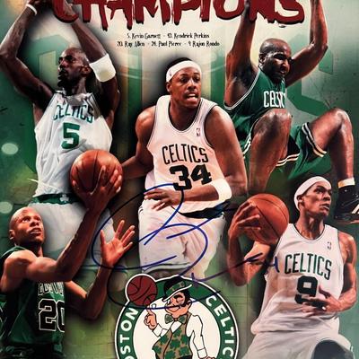 Paul Pierce signed photo