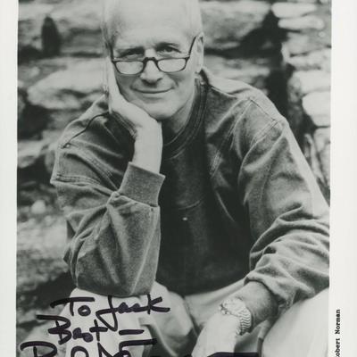 Paul Newman signed photo. GFA Authenticated