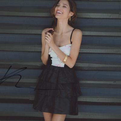 Kelsey Chow signed photo