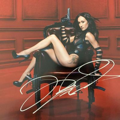 Maggie Q signed photo