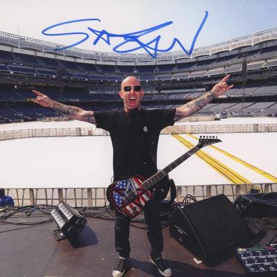 Anthrax  Scott Ian signed photo