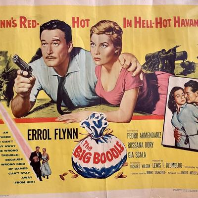 The Big Boodle vintage movie poster