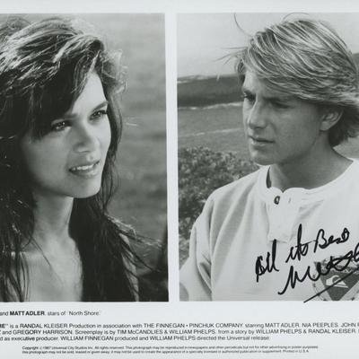 North Shore signed movie photo