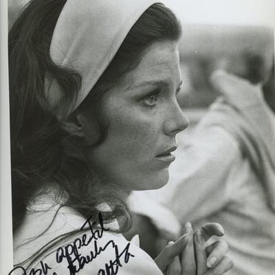 The Lady in the Car with Glasses and a Gun signed movie photo