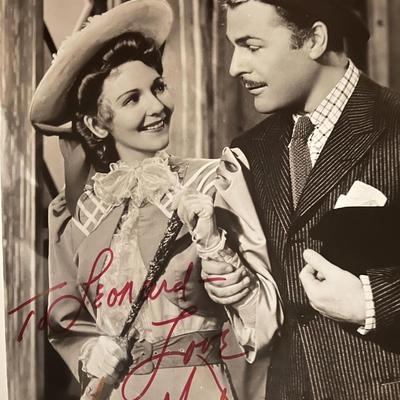 Mary Martin signed movie photo 