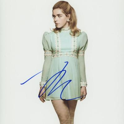 Kiernan Shipka signed photo
