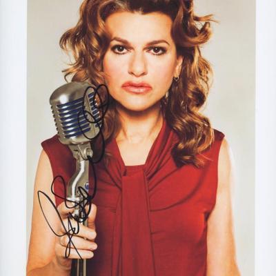 Sandra Bernhard signed photo