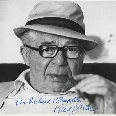 Billy Wilder signed photo