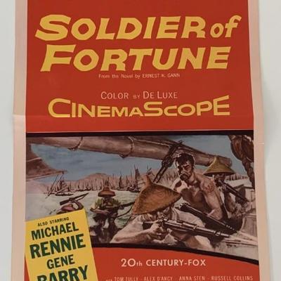 Soldier of Fortune vintage movie poster
