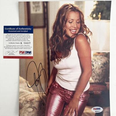 Singer Joy Enriquez signed photo (PSA)