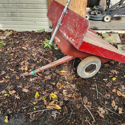 Wheel Horse Dump Trailer