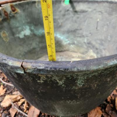Antique Bucket 28" Diameter 16" Depth