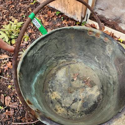 Antique Bucket 28" Diameter 16" Depth