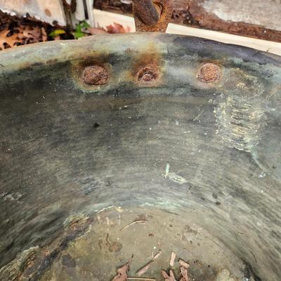 Antique Bucket 28" Diameter 16" Depth