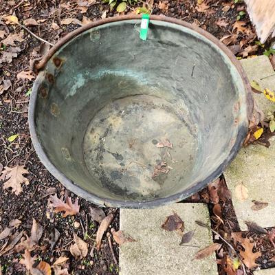 Antique Bucket 28" Diameter 16" Depth