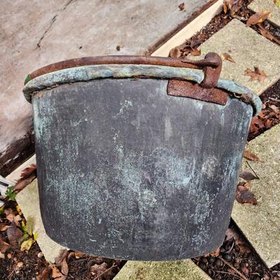Antique Bucket 28" Diameter 16" Depth