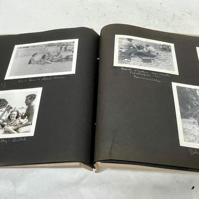 1940's Vintage Family Photo Album great photos of people having fun!