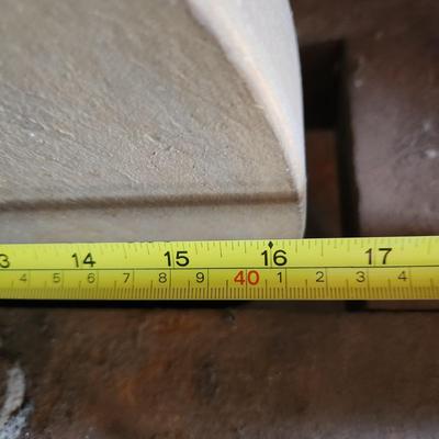 Vintage Stone Grinding Stone Wheel 16" Tested Working