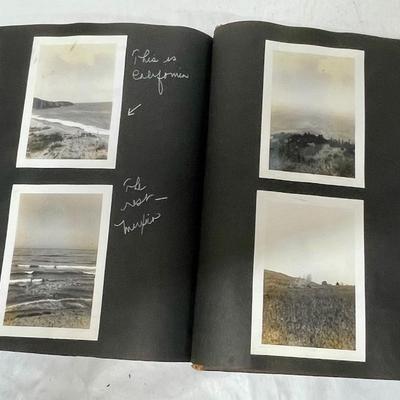 Vintage Photo Album - 1937 - 1941: Family, New Roads in Calif., Easter Bonnets, Pacifica, Redwoods, Camping, etc