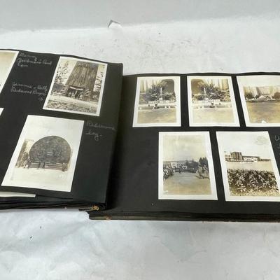 Vintage Photo Album - 1937 - 1941: Family, New Roads in Calif., Easter Bonnets, Pacifica, Redwoods, Camping, etc