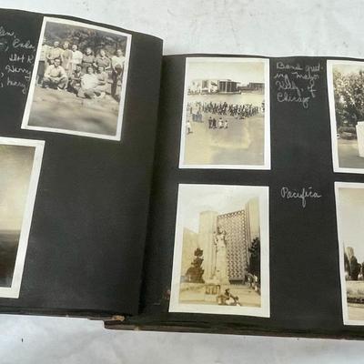 Vintage Photo Album - 1937 - 1941: Family, New Roads in Calif., Easter Bonnets, Pacifica, Redwoods, Camping, etc