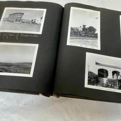 Vintage Photo Album - 1937 - 1941: Family, New Roads in Calif., Easter Bonnets, Pacifica, Redwoods, Camping, etc
