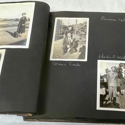 Vintage Photo Album - 1937 - 1941: Family, New Roads in Calif., Easter Bonnets, Pacifica, Redwoods, Camping, etc