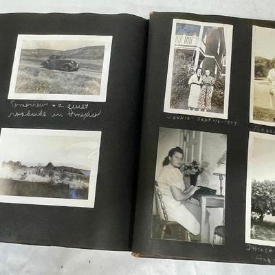 Vintage Photo Album - 1937 - 1941: Family, New Roads in Calif., Easter Bonnets, Pacifica, Redwoods, Camping, etc