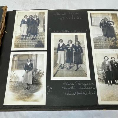 Vintage Photo Album - 1937 - 1941: Family, New Roads in Calif., Easter Bonnets, Pacifica, Redwoods, Camping, etc