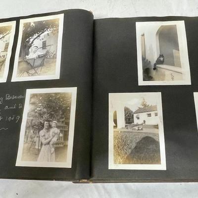 Vintage Photo Album - 1937 - 1941: Family, New Roads in Calif., Easter Bonnets, Pacifica, Redwoods, Camping, etc