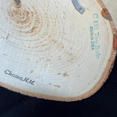 Lot 184 Wood Souvenir Plaques