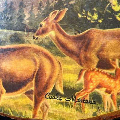 Lot 184 Wood Souvenir Plaques