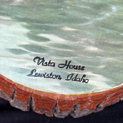 Lot 184 Wood Souvenir Plaques