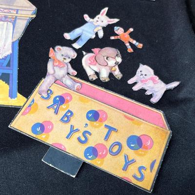 Lot 185 Vintage Puzzles & toys