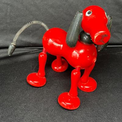 Lot 191 Antique Pull Toy Dog