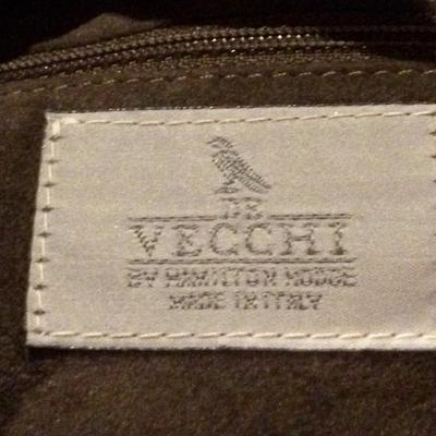 Vecchi purse red suede barely used
