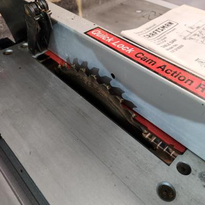 Craftsman 10" Table Saw 2.7 HP 5,000 RPM